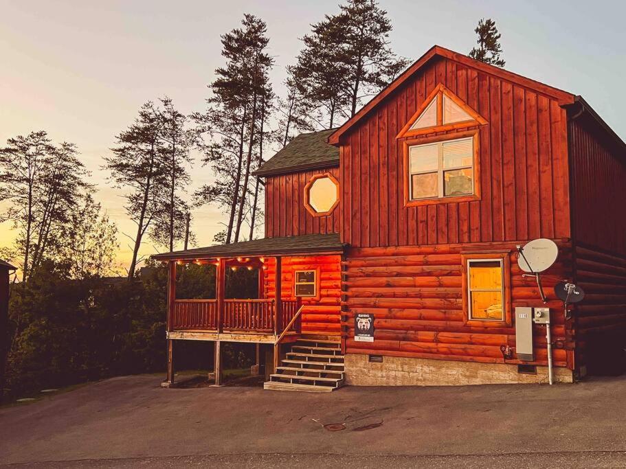 Indoor Heated Pool Hot Tub Cabin Sevierville Exterior photo