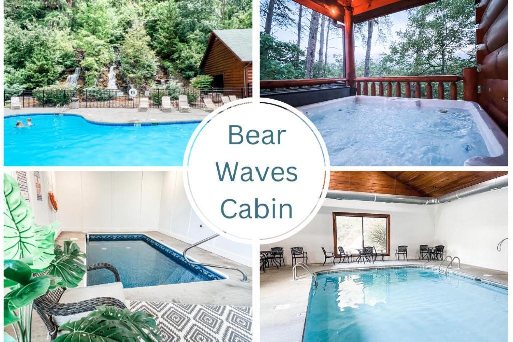 Indoor Heated Pool Hot Tub Cabin Sevierville Exterior photo